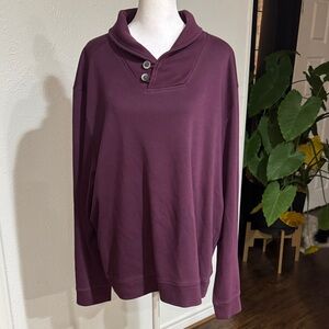 Tommy Bahama Martinique Sweatshirt,  Pima Cotton Run Berry XL